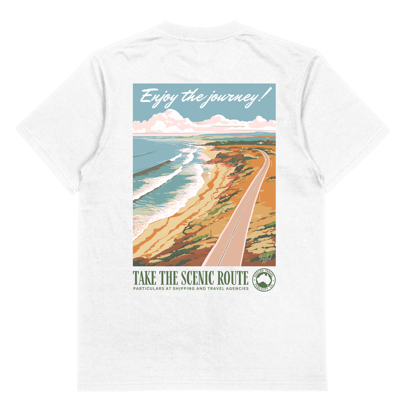 Scenic Route Tee (White)