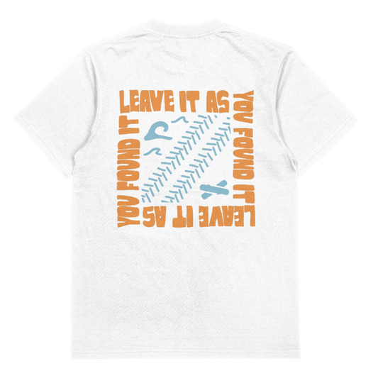 Leave It As You Found It Tee (White)