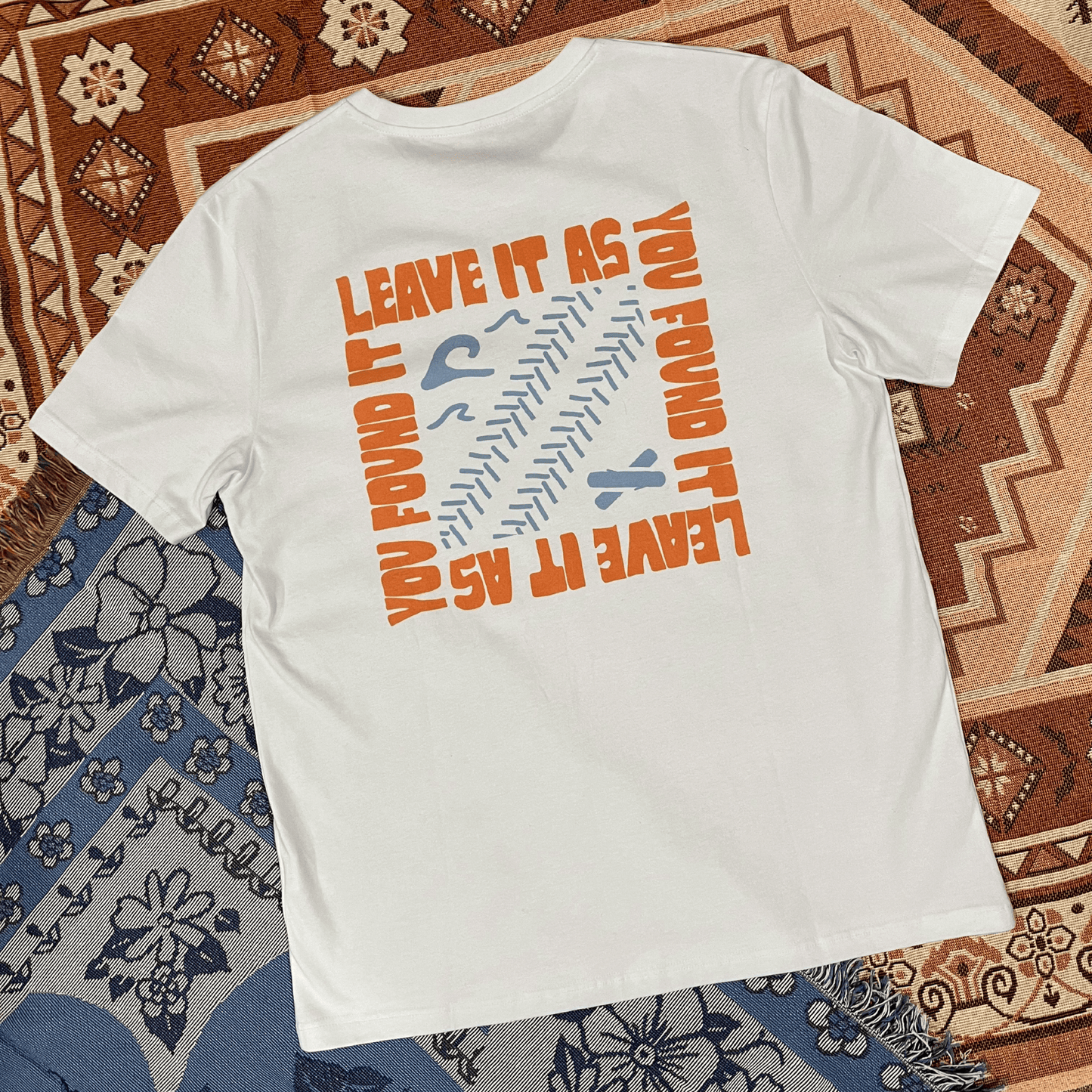 Leave It As You Found It Tee (White)