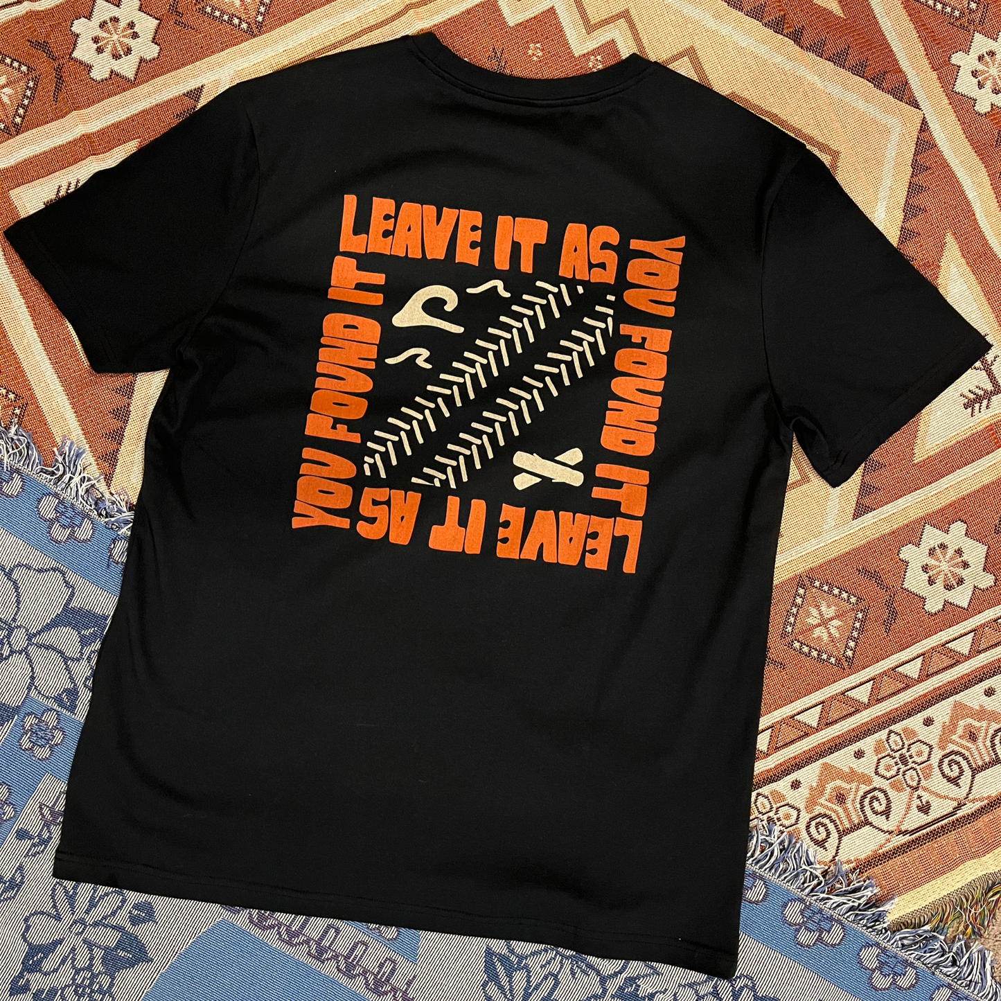 Leave It As You Found It Tee (Black)